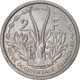 Monnaie, French West Africa, 2 Francs, 1948, TB+, Aluminium, KM:4, Lecompte:11 - Ivoorkust