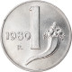 Monnaie, Italie, Lira, 1980, Rome, TTB+, Aluminium, KM:91 - 1 Lira