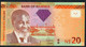 NAMIBIA  P12  20 DOLLARS   2011  #H    UNC. - Namibie