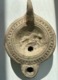 Lampe à Huile Romaine Scene  De Chasse Animale - Archeologie