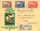 1938,  150 Th Anniversary Sydneycov On Registered Letter From "CAPERTEE NSW" To Switzerland - Briefe U. Dokumente