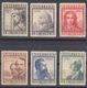 Austria 1934 Mi#591-596 Mint Hinged - Unused Stamps