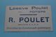 R. POULET Poitiers ( Publi LESSIVE ) Les Marins Du " HARPON " Abordent L'aeroplane Latham (L.V.&Cie) > ( Chromo ) ! - Visitenkarten