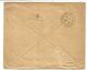 LEVANT 25C 1 PIASTRE LETTRE COVER ENTETE POSTES FRANCAISES STATIONS DU LEVANT BUREAU DE SMYRNE 27 JUIN 1903 TURQUIE - Brieven En Documenten