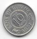 *guyana 10 Cents 1991 Km 33 Bu - Guyana
