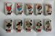 Série Complète De 10 Fèves Jeux De Cartes à Jouer ARGUYDAL 2006 Tarots Liseré Or - Autres & Non Classés