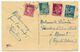 ALGERIE - CPA 1947 Affranchissement Composé - Sidi Bel Abbès Rue Pradon - Storia Postale