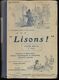 LISONS! - MANUALE DI ORTOGRAFIA  E GRAMMATICA FRANCESE - EDIZ. NATHAN PARIS 1913 - PAG. 286 - Cursos De Idiomas