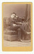 CDV Photo Foto Um 1875/80 - Adalbert Uetz, Carlsruhe - Feiner Junger Mann In Denkerpose - Old (before 1900)