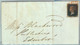 BK0660 - GB Great Brittain - POSTAL HISTORY - PENNY BLACK  On COVER October 1840 - Covers & Documents