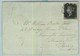 BK0661 - GB Great Brittain - POSTAL HISTORY - PENNY BLACK Plate 7 On COVER 1841 - Brieven En Documenten