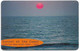 Namibia - Telecom Namibia - Sunset - Sunset At The Coast 1 (Blue Front), Solaic, 10$, 60.000ex, Used - Namibia