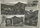 9158 " SALUTI DA VIU' " 3 VEDUTE + STELLE ALPINE- CARTOLINA POSTALE  ORIGINALE SPEDITA 1967 - Souvenir De...