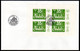 SWEDEN 1974 STOCKHOLMIA '74 Blocks On 4  FDCs.  Michel Blocks 2-5 - FDC