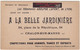 Calendrier 1932 - Magasin -  A LA BELLE JARDINIERE CHALONS-sur-MARNE / Vêtements ADOLPHE LAFONT - Small : 1921-40