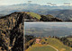 011072 "FLUGAUFNAHME HÖRNLI -  BERGGASTHAUS  HORNLI KULM M. 1137" PANORAMA. CART  SPED 1971 - Berg