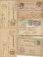 AUTRICHE  - LOT DE 10 ENTIERS POSTAUX PERIODE 1889 A 1924 - Other & Unclassified