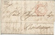 LONDON TO BORDEAUX FRANCE 1835 WITH RED CACHET ANGLETERRE PAS DE CALAIS - ...-1840 Préphilatélie