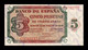 España Spain 5 Pesetas Burgos 1938 Pick 110 Serie C SC UNC - 5 Peseten