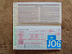 TICKET : GARUDA INDONESIA 1993 - Billetes