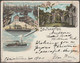 Court Card, Multiview, Southampton, Hampshire, 1900 - Edwin Jones Blümlein Postcard - Southampton