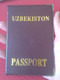 FUNDA CARTERA PASSPORT PASAPORTE DE UZBEKISTON UZBEKISTÁN PASSEPORT ANTIGUA REPÚBLICA LA UNIÓN SOVIÉTICA EX URSS USSR... - Matériel Et Accessoires