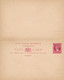 Entier Postal   GIBRALTAR MOROCCO AGENCIES 10 CENTIMOS Aves Carte Reply - Gibraltar