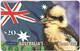 Australia - CardCall - Australian Animals, Kookaburra & Flag, Thin Plastic Remote Mem. 20$, Used - Australia