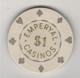 TURQUIE,TURKEI TURKEY ISTANBUL EMPERYAL  CASINO  TOKENS - Casino