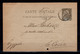 Inde - Entier Postal Pour Le Caire Via Suez , Type Groupe , 1901 - Storia Postale