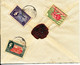 Iran Old Cover With All Stamps And A Wax Seal On The Backside Of The Cover - Iran