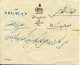 Iran Old Cover With All Stamps And A Wax Seal On The Backside Of The Cover - Iran