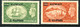 1950-51 Kuwait MLH OG 2 Top Values "Sailing Ships" Overprinted Kuwait Yt 100-101 - Koeweit