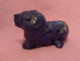 Vintage Figurine Lion, Lapis Lazuli - Lapislazuli