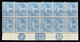 New South Wales 1890  21/2d Ultramarine Block Of 12 Triple Monogram Mint  SG 265 - Mint Stamps