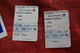 AIR LITTORAL-IATA-CHECK-IN-LYON SATO//NICE-Carte Embarquement-Billet Avion Transport Aviation Commerciale Ligne Aérienne - Boarding Passes