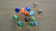 GIOCHI GIOCATTOLI 13 BIGLIE DI VETRO Glass Marbles - Andere & Zonder Classificatie