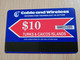 TURKS & CAICOS ISLANDS $ 10,-  AUTELCA CARDS 1E ISSUE  Prepaid      Fine Used Card  **3252** - Turks- En Caicoseilanden