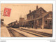 CPA 02 Vic Sur Aisne La Gare Et Le Train - Vic Sur Aisne