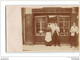 CPA Carte Photo à Situer Devanture De Coiffeur P.Bonnet - Altri & Non Classificati