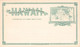 HAWAII - POSTCARD 2 CENTS (1898) Sc #UX8 /AS220* - Hawaii