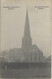 Borsbeke  (Vlaanderen.)   De Kerk.   -    Mooie Kaart!  Stempel RELAIS  1913   Naar   St. Amandsberg - Herzele