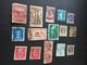 16 Perfin Stamps From Europe See Photo - Perfins