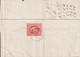 1864-CARTA-Edifil: 64 (al Dorso). ISABEL II. CARTAGENA A  MADRID. Matasello CARTAGENA / MURCIA - Cartas & Documentos