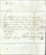 L 1797 94/BRUXELLES -> Waereghem + "afteleggen In De Posterije Tot St Eloy Vijve" (décompte à La Poste De Vive St Eloy) - 1794-1814 (Franse Tijd)