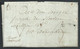 L 1795 De Stavele Marque YPRES + "V" + "3" Pour Waereghem + "Langst Cortrijk"  ( En Partie Par La Poste Et Par Messager) - 1794-1814 (Periodo Francese)