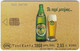 GREECE G-898 Chip OTE - Advertising, Drink, Beer - Used - Greece