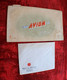 POCHETTE EN CARTON POUR BILLETS AVION Transport Aviation Commerciale Aérienne+Enveloppe Entête RALLYE HOTEL FIGUERAS ESP - Stationery