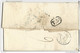 MEURTHE ET MOSELLE / DEPOT MILITAIRE ! - 1823 - LETTRE PORT PAYE BLEU !! De NANCY Pour PARIS - Legerstempels (voor 1900)
