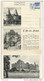 1938 - CARTE-LETTRE ENTIER ILLUSTREE "ARMOIRIES ILE DE FRANCE" Avec VUE De BEAUVAIS (OISE) - N°4 - Kaartbrieven